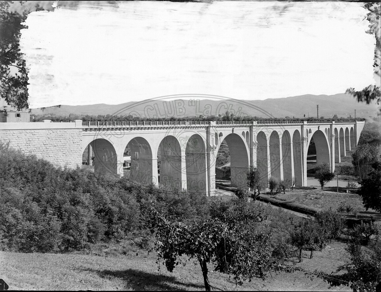 Amministrazione Provinciale Ponte Di Pratantico Veduta Generale 1932
