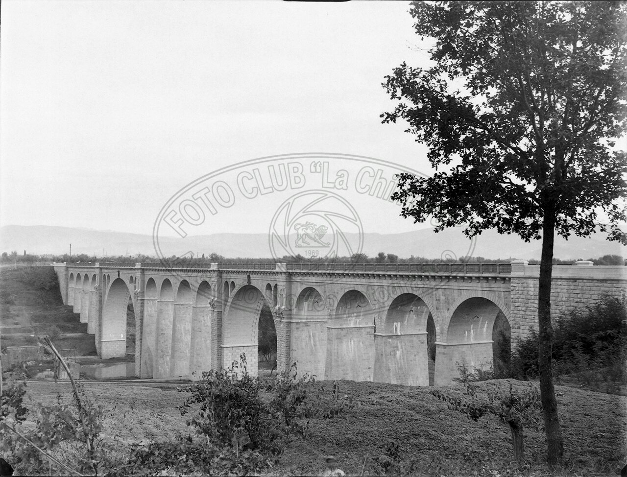 Amministrazione Provinciale Ponte Di Pratantico Veduta Generale 1932