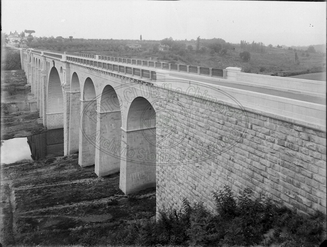 Amministrazione Provinciale Ponte Di Pratantico Veduta Generale 1932
