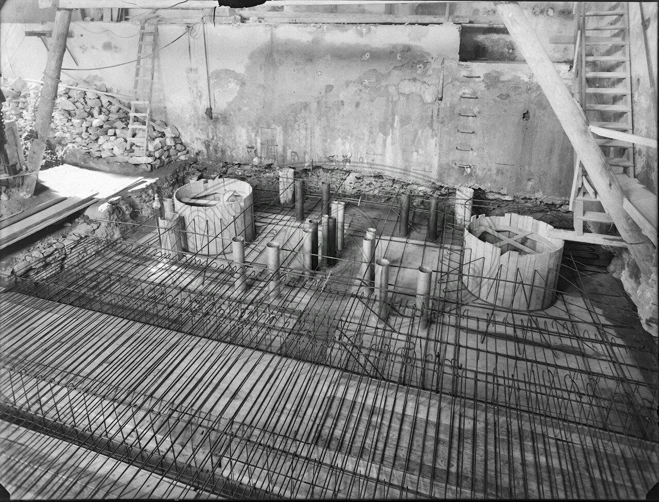 Arezzo Societa Elettrica Del Valdarno Lavori Per La Centrale Elettrica Di Pratantico