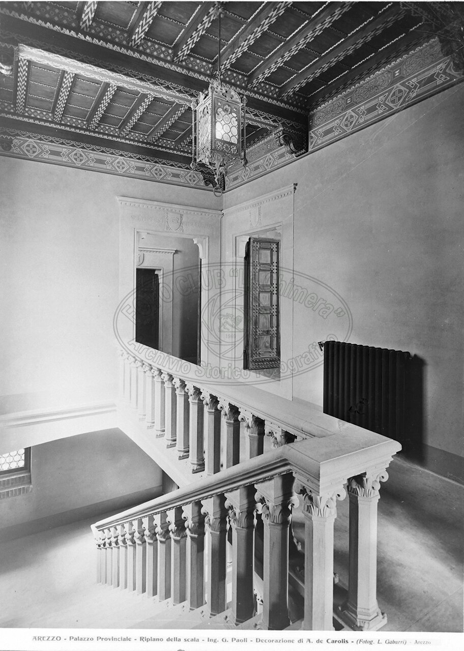 Arezzo Palazzo Provinciale Ripiano Della Scala