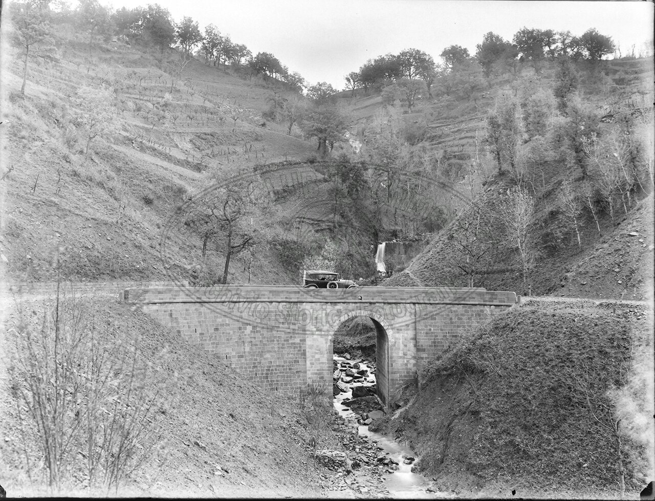 Ponte Sul Fosso Della Fornace Provinciale Stia Londa 7 Dicembre 1926