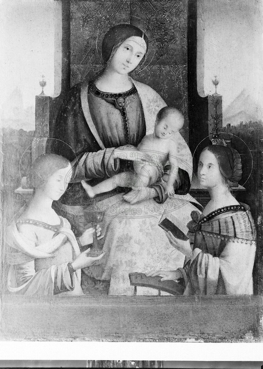 Arezzo Contessa Mancini Riproduzione Quadro Madonna