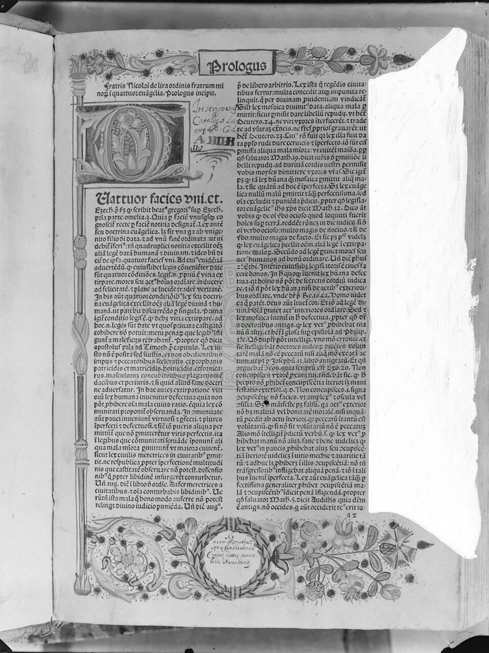 Poppi Castello Dei Conti Guidi Biblioteca Riproduzione Di Incunabolo
