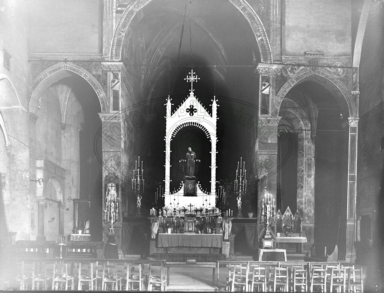 Arezzo Chiesa Di S Francesco Illuminazione Di S Francesco