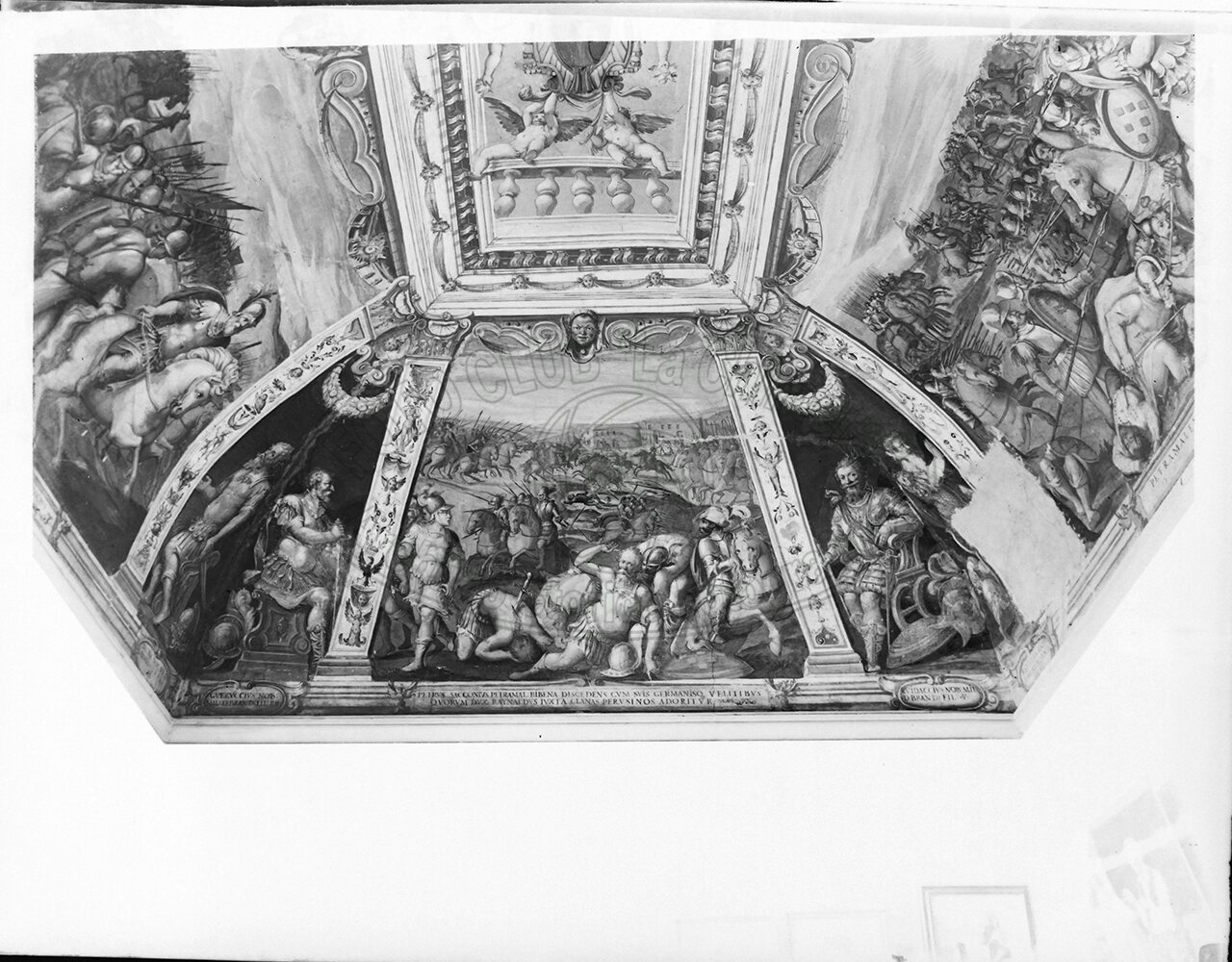Palazzo Brandaglia Affreschi Nel Soffitto Torri