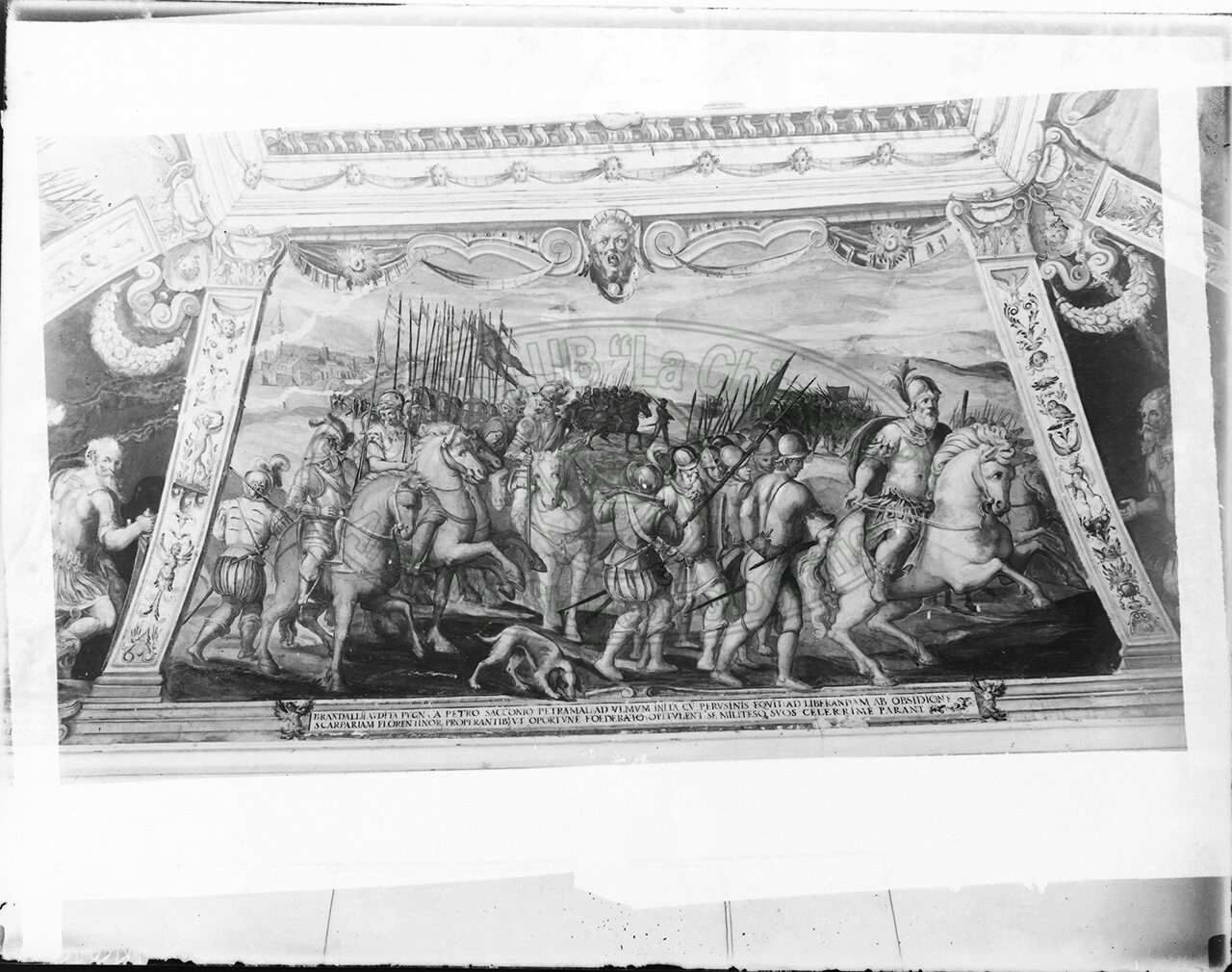 Palazzo Brandaglia Affreschi Nel Soffitto Torri