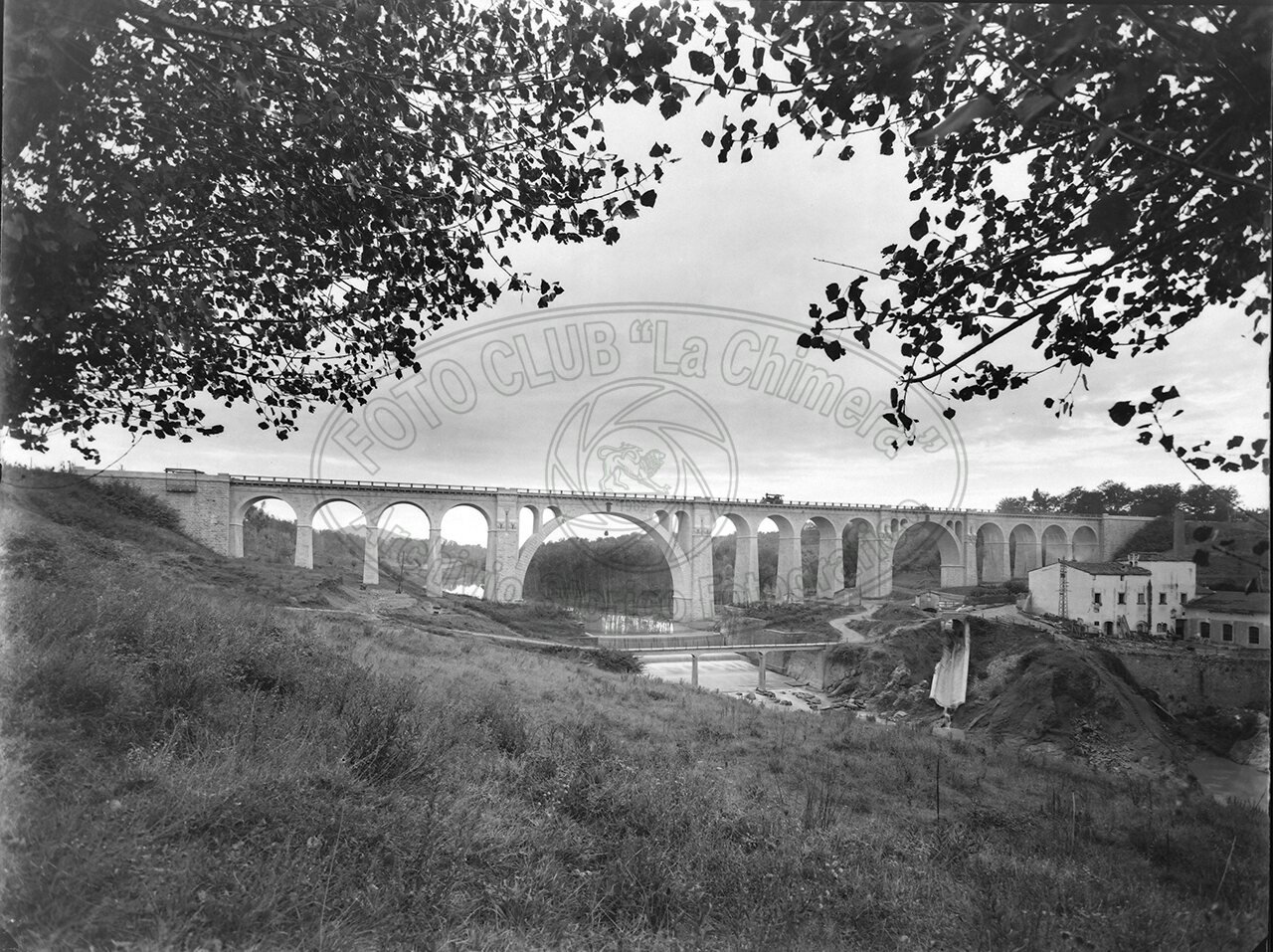 Amministrazione Provinciale Veduta Generale Del Ponte 1932