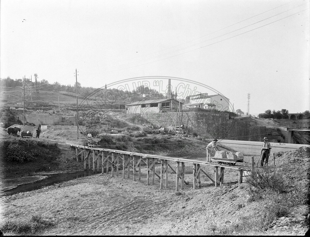 Amm Pro Ponte Di Pratantico Passerella 21 Agosto 1927