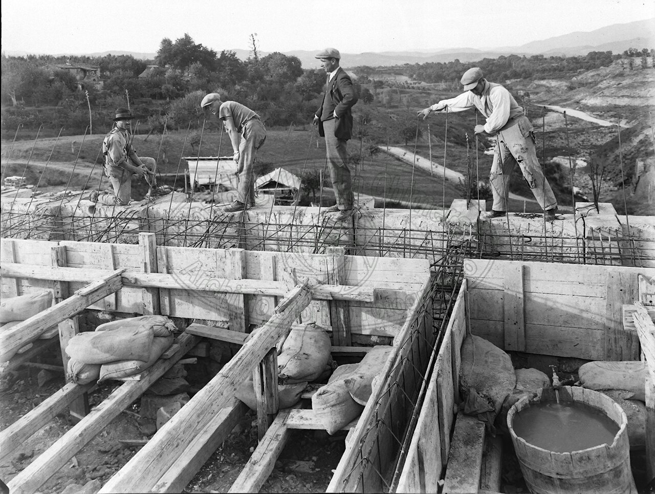 Amm Pro Arezzo Ponte Di Pratantico Particolare Lavori Di Armatura