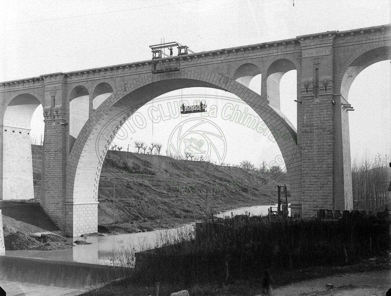 Arezzo Amm Pro Ponte Di Pratantico Veduta Dell Arco Centrale