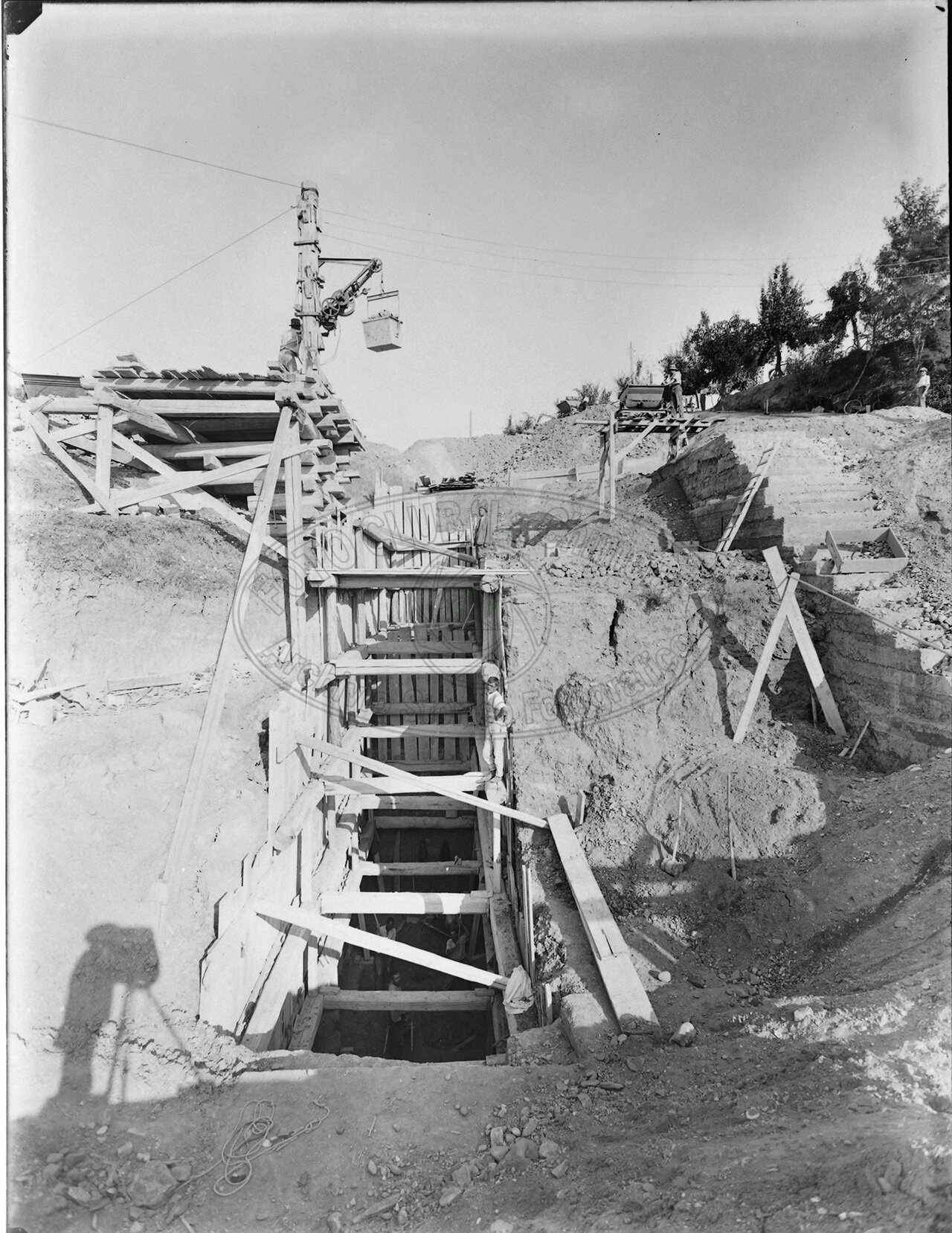 Amm Pro Arezzo Ponte Di Pratantico Pilone Fondamenta 29 Agosto 1927