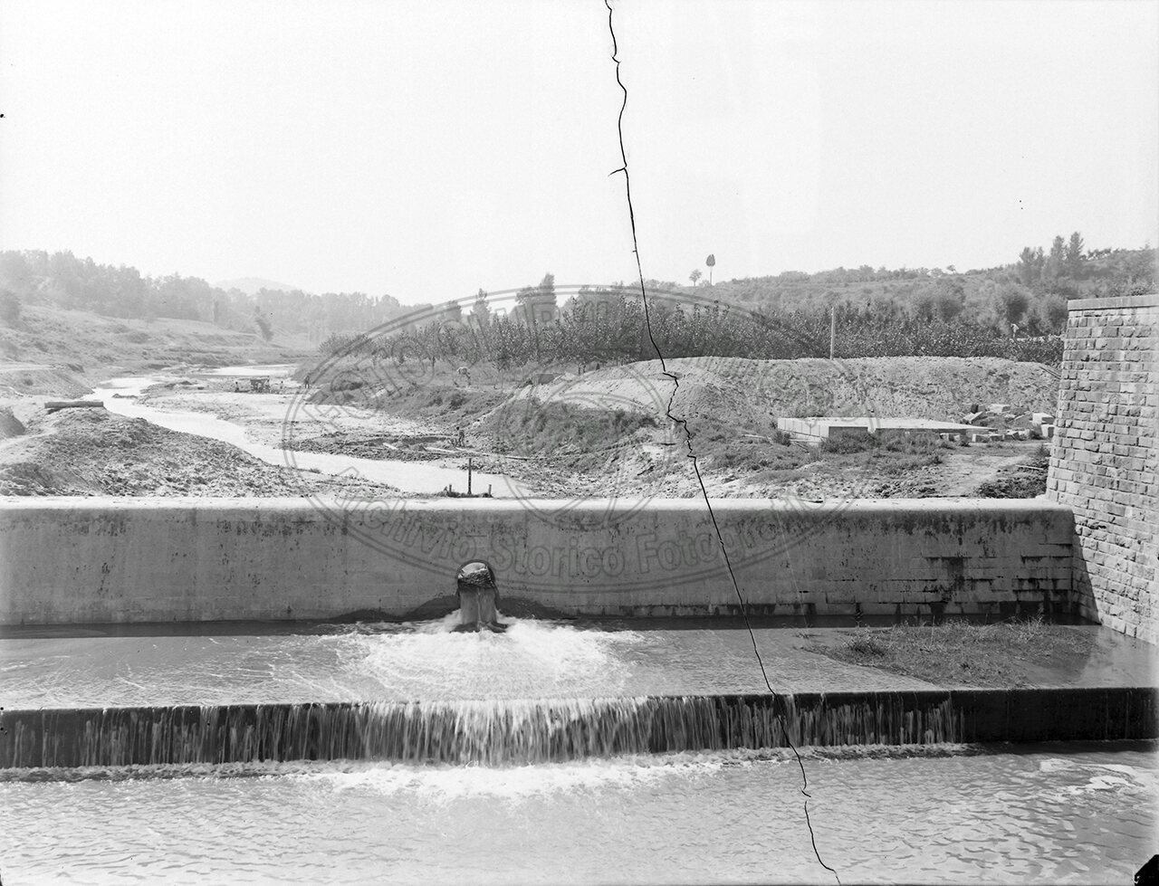 Ponte Di Pratantico Veduta Letto Dellachiana 22 Settembre 1926