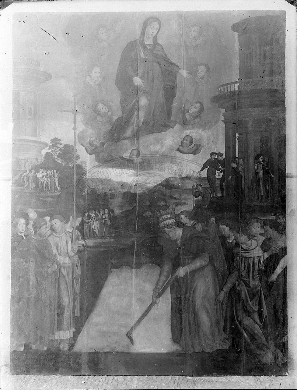 Arezzo Cattedrale Sagrestia Il Miracolo Della Neve Di Niccolo Soggi Sec Xvi